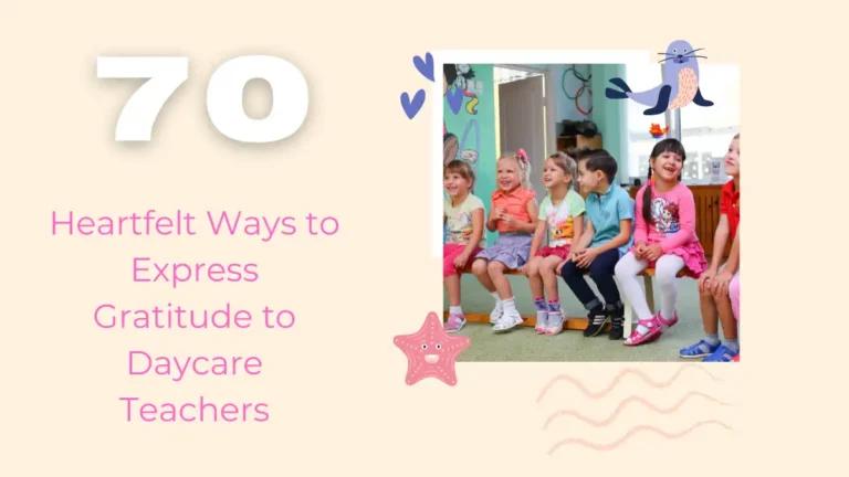 Heartfelt Ways to Express Gratitude to Daycare Teachers1