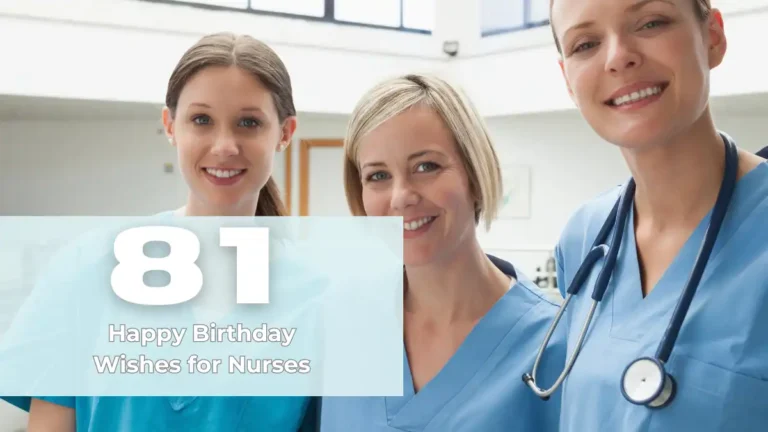 Happy Birthday Wishes for Nurses