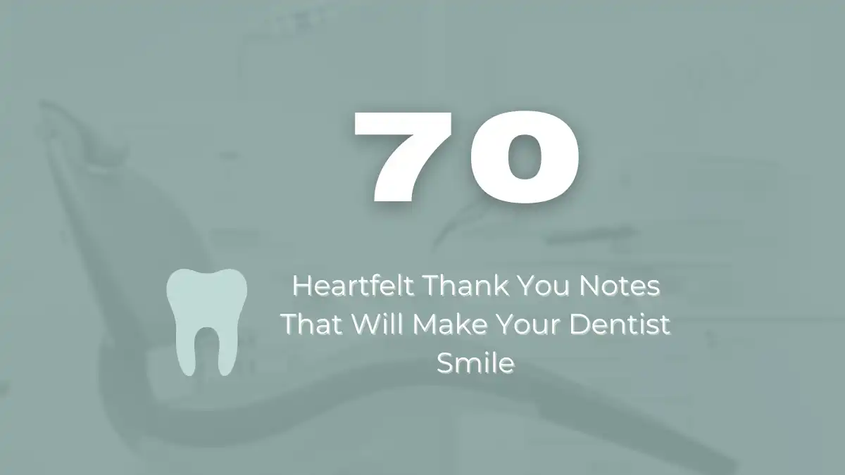 dentist thank you note