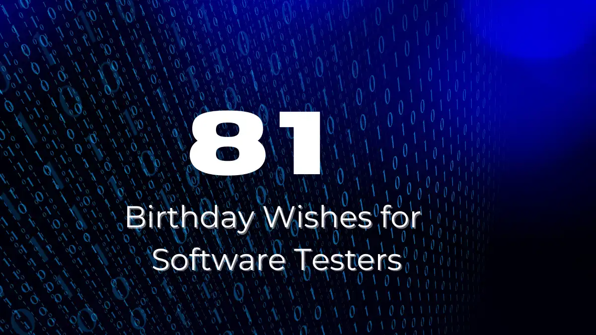 software tester birthday