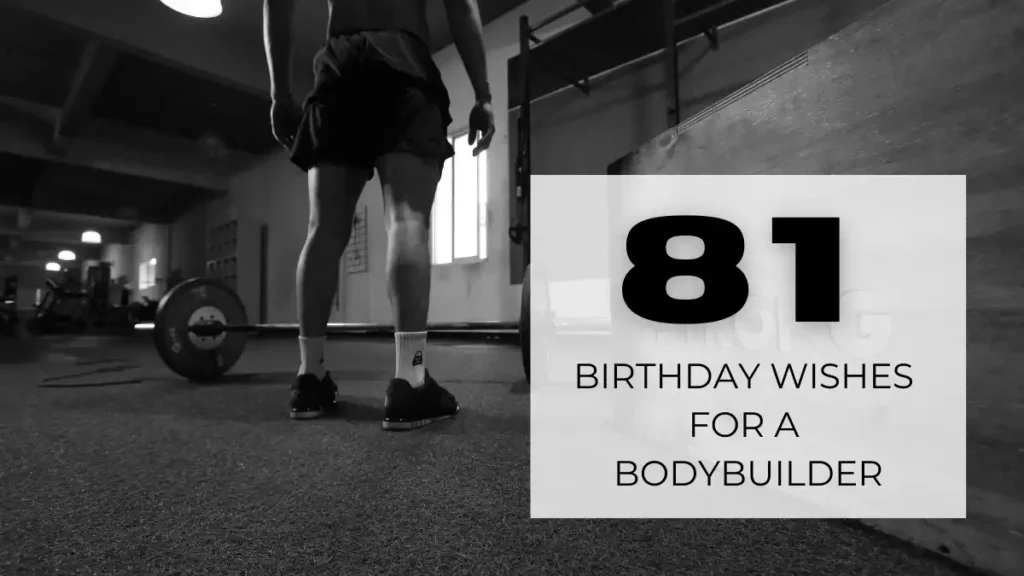 birthday wishes for a bodybuilder