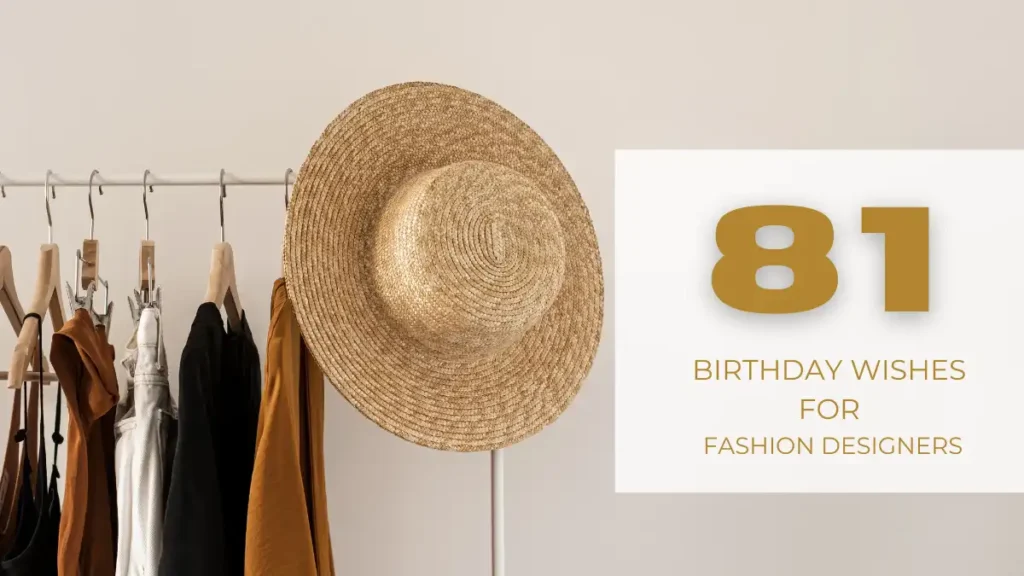 birthday wishes for a fashion designer