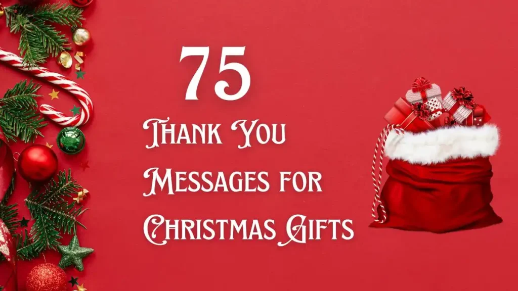 thank you messages for christmas gifts