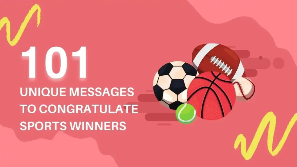 Unique Messages to Congratulate Sports Winners