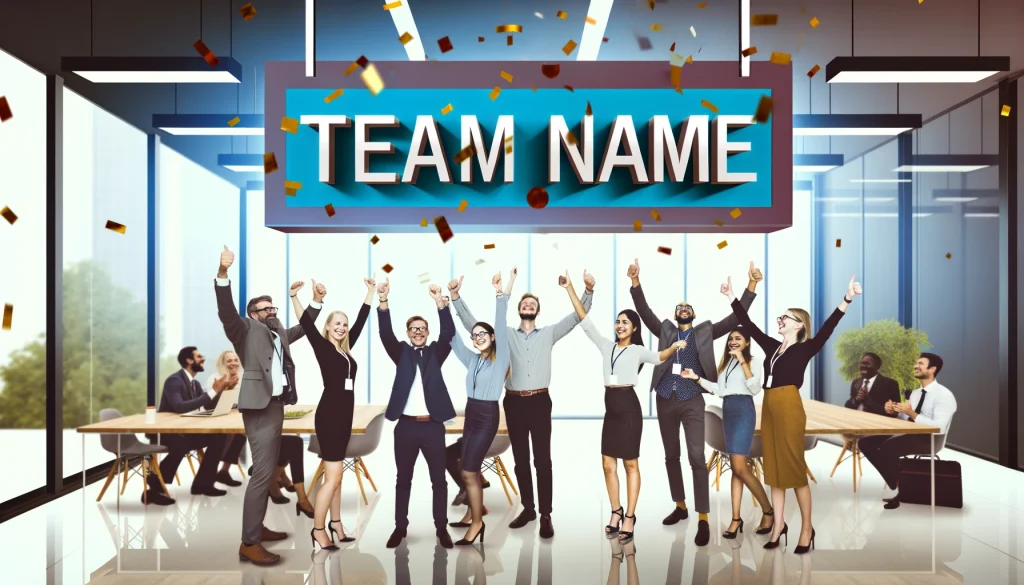 Top 15 Cool Team Names for Work – Stand Out & Bond!